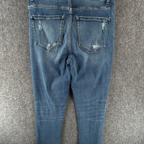 BKE Parker Jeans Women Blue Denim High Rise Ankle Skinny Adult ACTL 27X25 - Picture 9 of 15